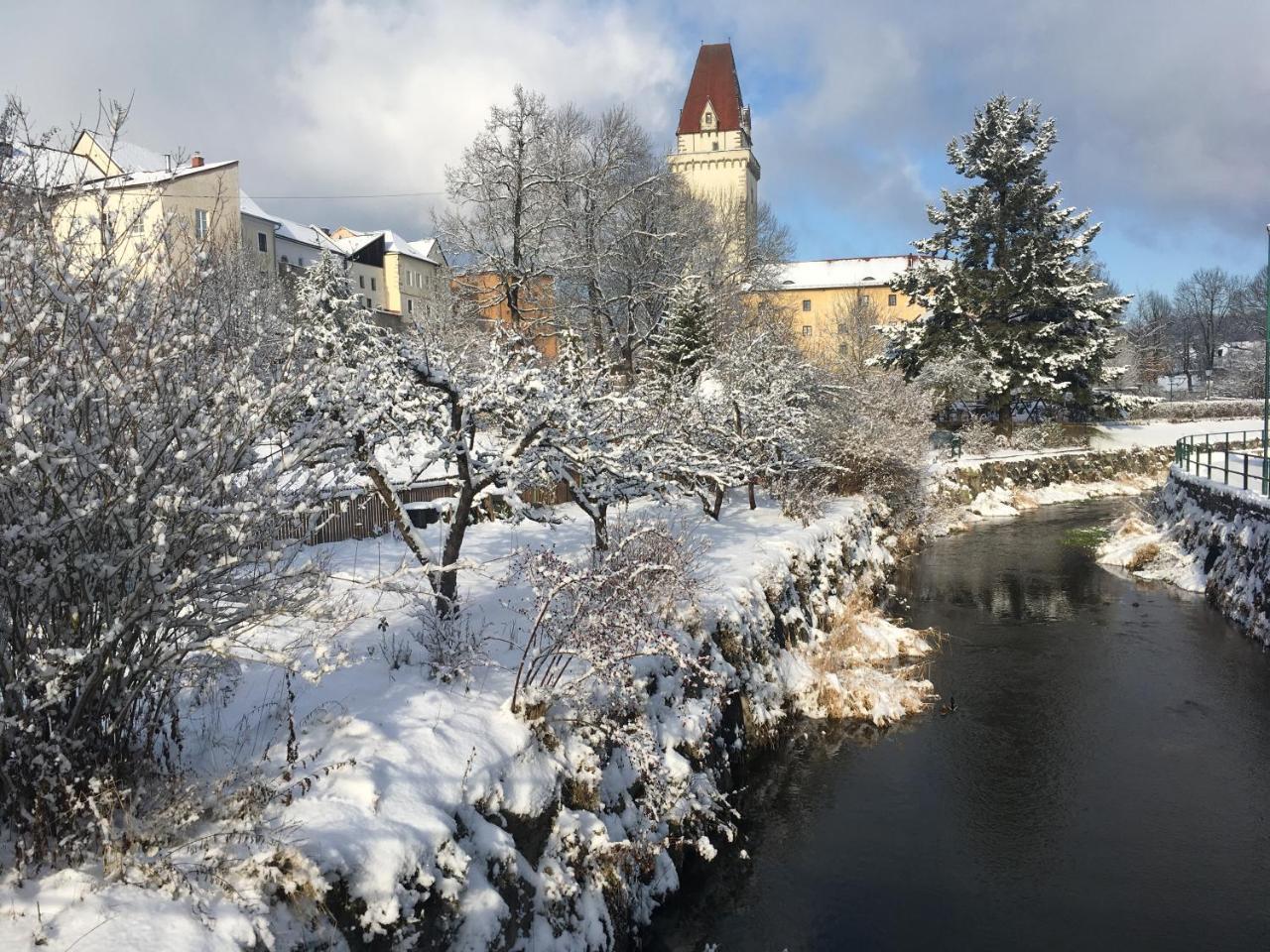 Hotel Zum Goldenen Hirschen Freistadt Eksteriør billede