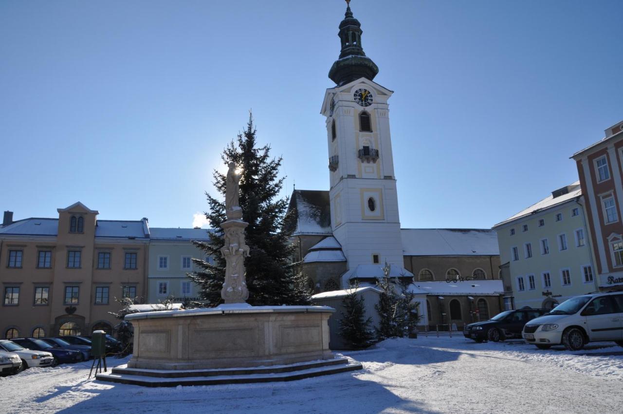 Hotel Zum Goldenen Hirschen Freistadt Eksteriør billede